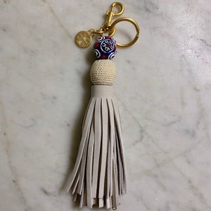 Tory Burch Tassel Keychain